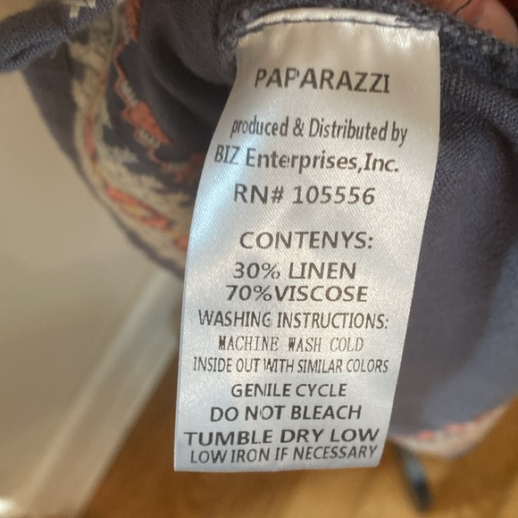 Paparazzi Embroidered Dress- Ladies Large- - Picture 7 of 10